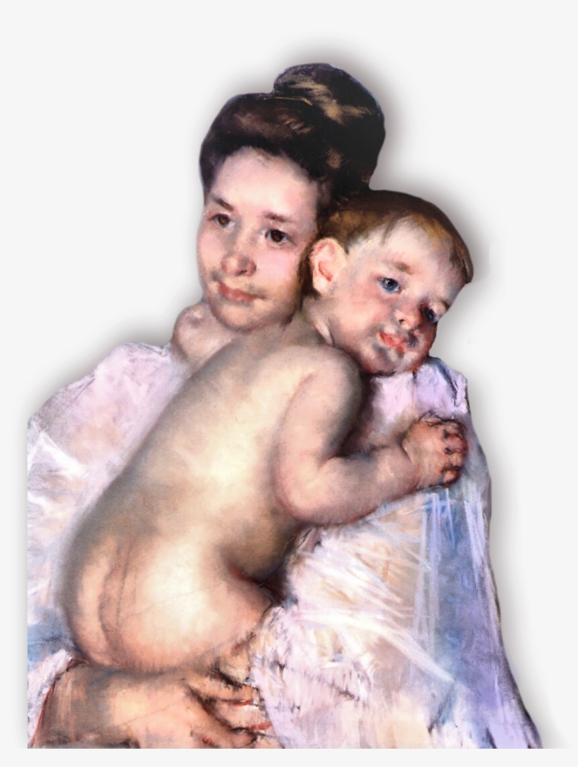 "mother & Child" - Mary Cassatt Mothers Day, transparent png download