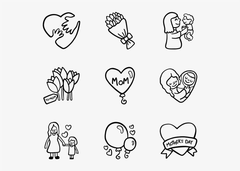 Mother's Day - Disco Icons, transparent png download