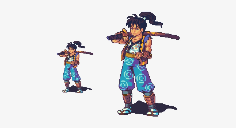 [oc] Mitsurugi Fan Art, Soul Blade Edition - Heishiro Mitsurugi, transparent png download