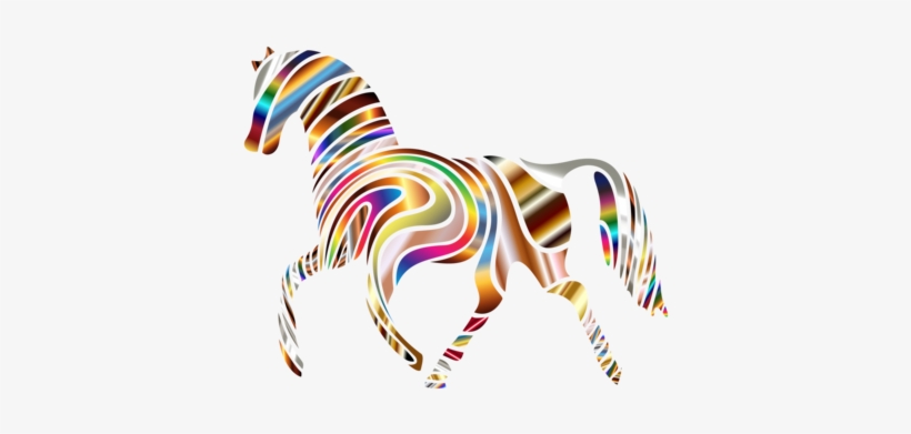 Horse Computer Icons Art Symbol - Rainbow Horse, transparent png download