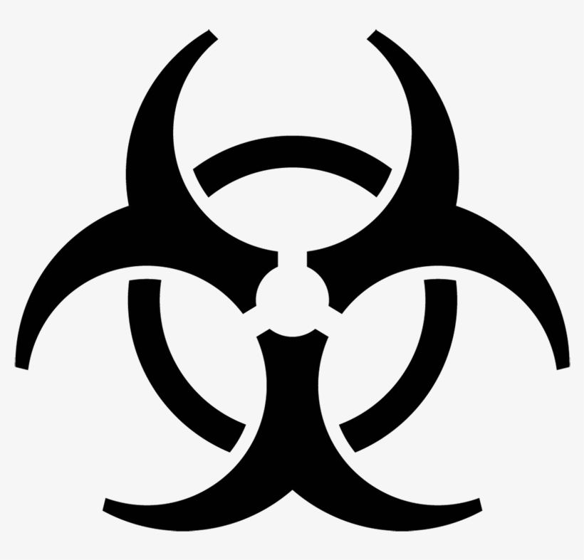 Biohazard Symbol - Biohazard Symbol Png, transparent png download