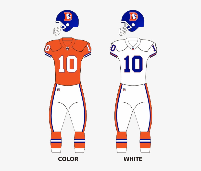 Broncos 1968-96 Uniforms - Mlb On Fox 1996 Schedule, transparent png download