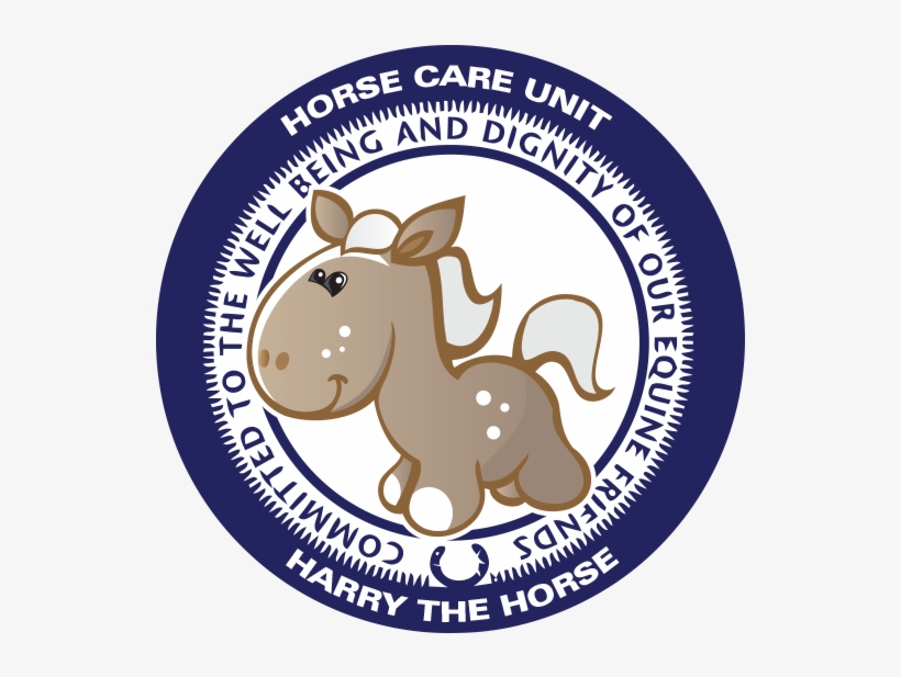 Harry The Horse Logo Design For Hhcu - Cartoon, transparent png download