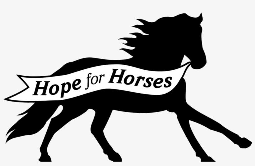 Logo Png Format W - Hope For Horses, transparent png download