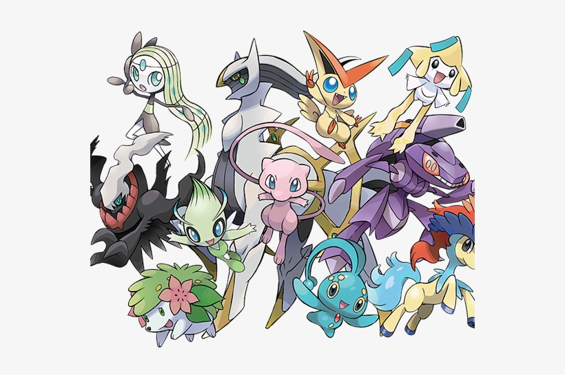 Nintendo And Gamestop Giving Away A Free Legendary - Pokemon Mitico, transparent png download