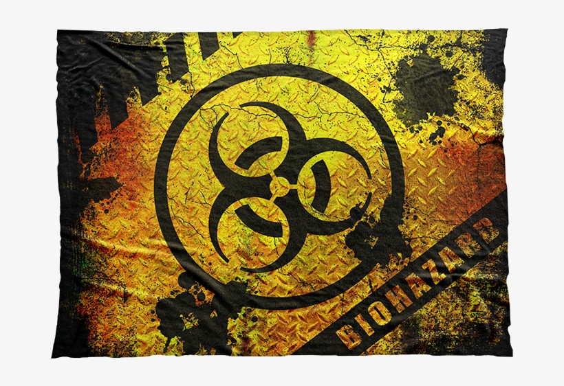 Biohazard - Brady Corporation 14692 B140 Safety Sign Black/orange, transparent png download