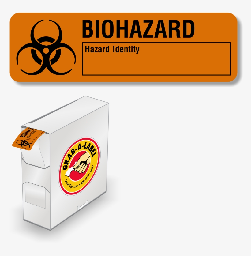 Biohazard Hazard Identity Label - Bio Hazard Warning, transparent png download