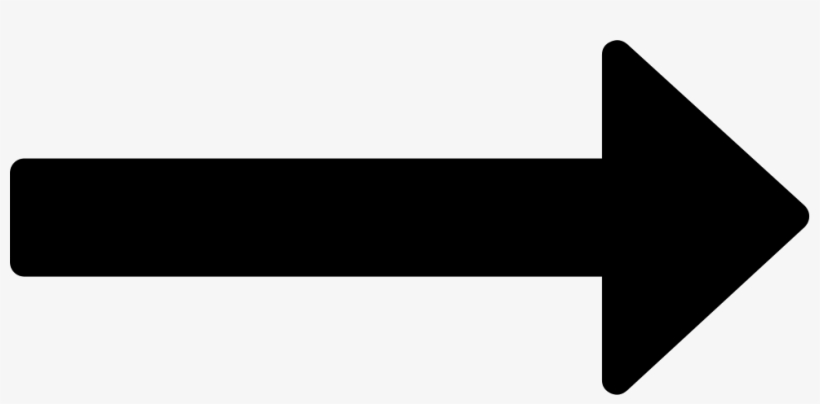 Long Arrow Pointing To The Right - Long Arrow Icon Transparent PNG ...