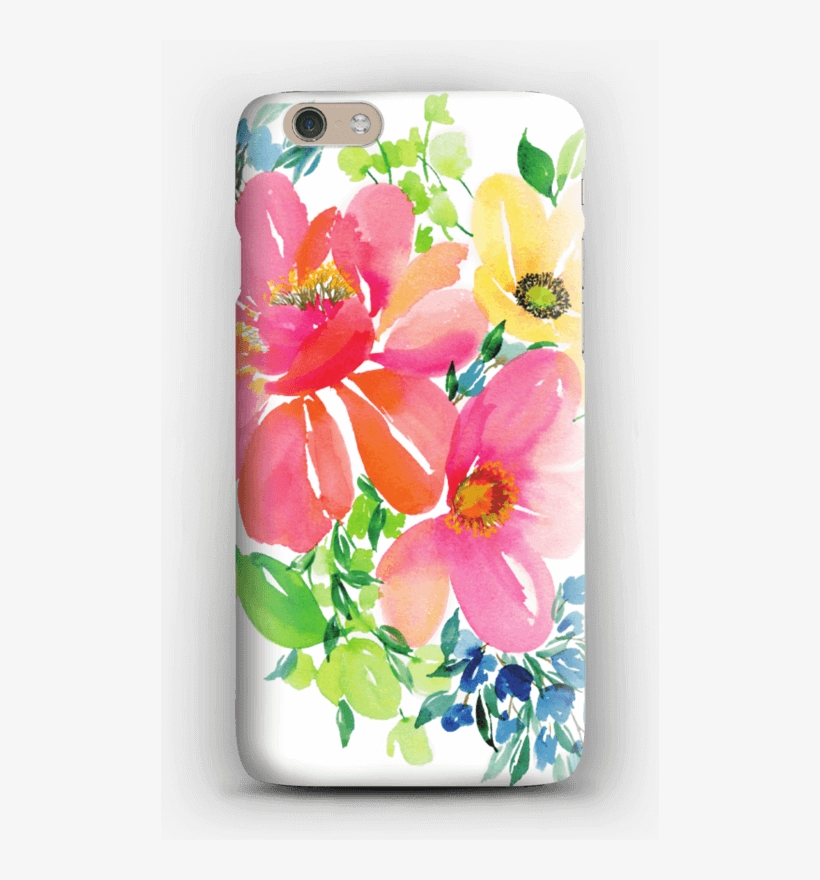 Floral Spring Case Iphone - Простые Рисунки Акварель, transparent png download