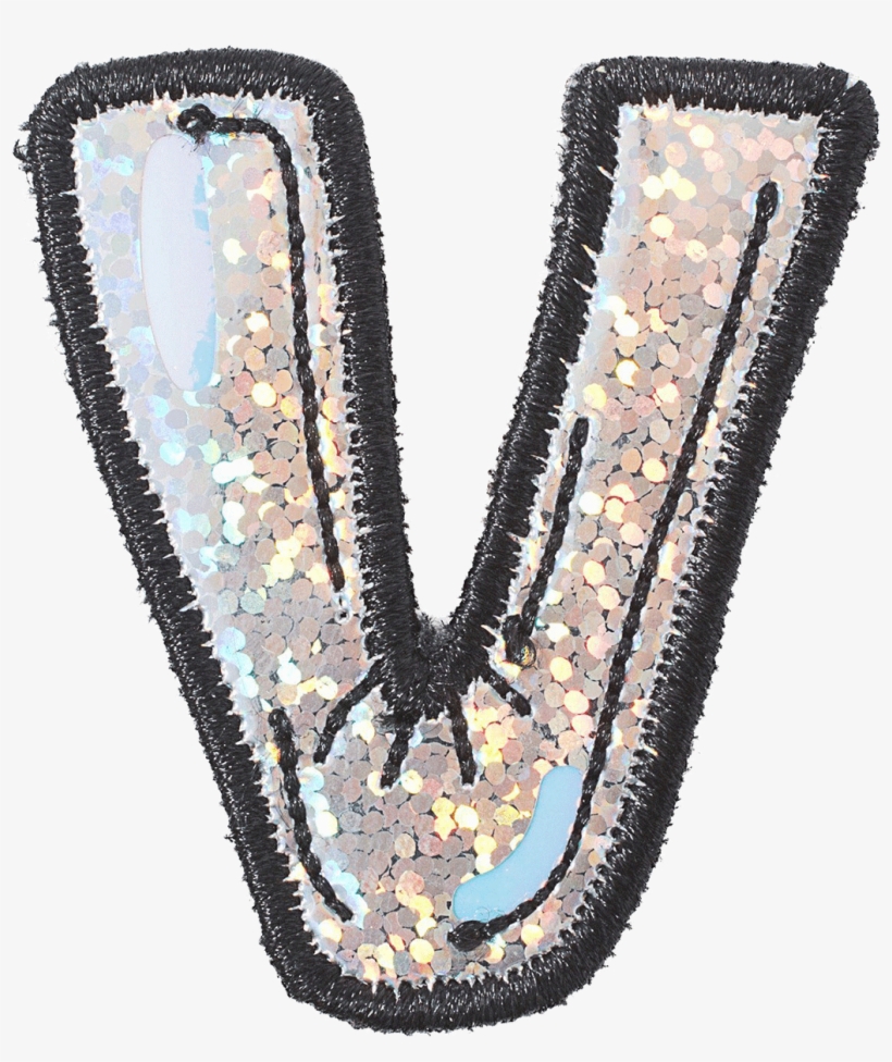 Balloon Letter 2" Patches - V Letter Patch Png, transparent png download