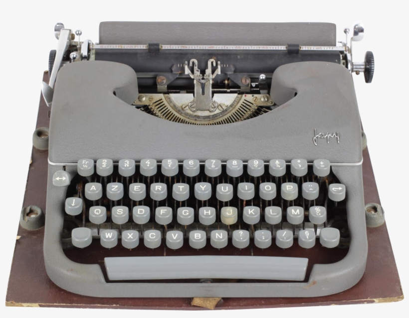 Japy Boxed Portable Typewriter - Halfspace Typewriter, transparent png download