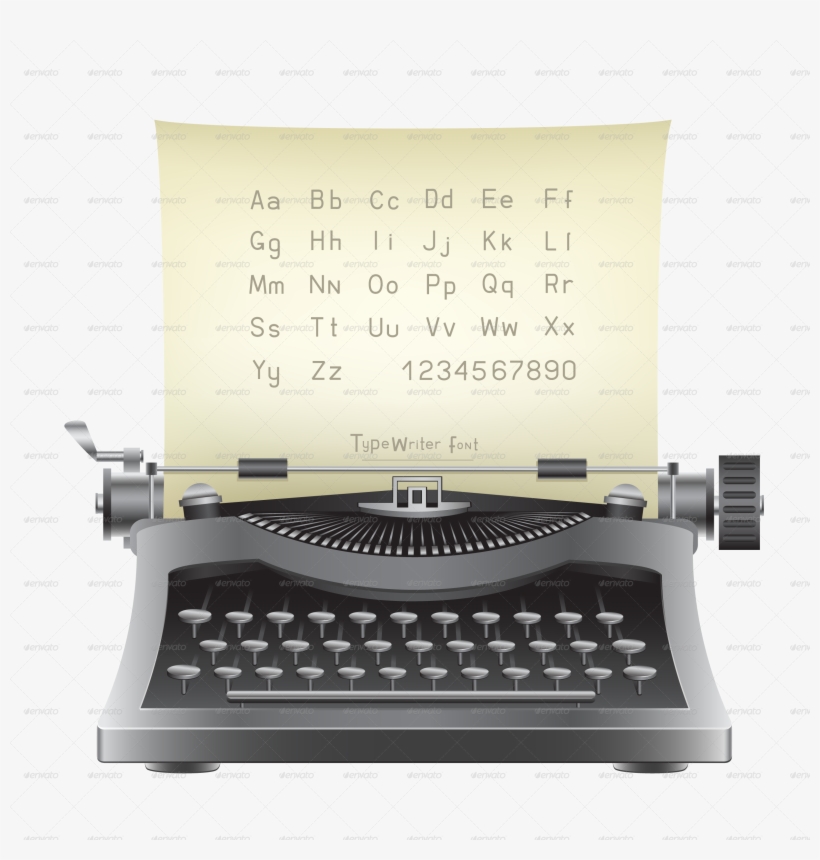 Typewriter Typewriter - Typewriter, transparent png download
