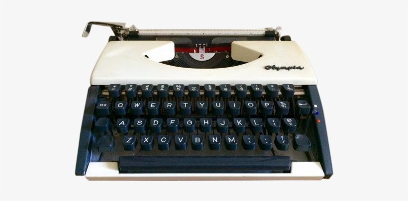 Working Olympia Manual Typewriter On Chairish - Machine, transparent png download