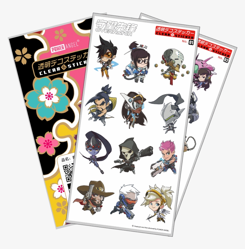 Hot Selling Pc Game Overwatch Reaper Tracer Emoticon - דרגון בול סופר מדבקות, transparent png download