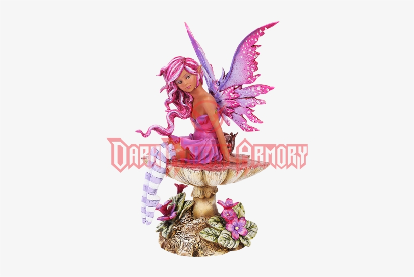 Magenta Toadstool Fairy By Amy Brown - Magenta Faery, transparent png download