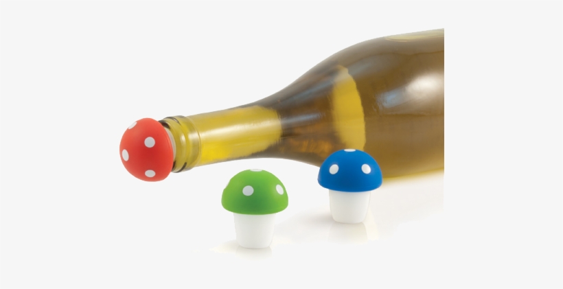 Toadstool Stoppers - True Silicone Toadstool Stoppers (set Of 3), transparent png download