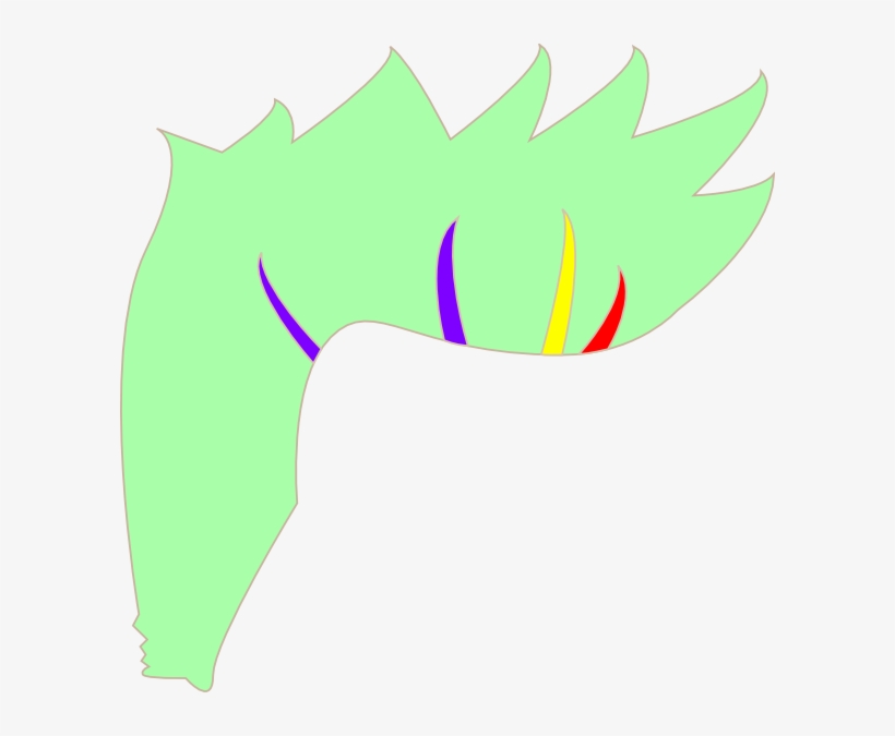 How To Set Use Green Hair Svg Vector - Clip Art, transparent png download