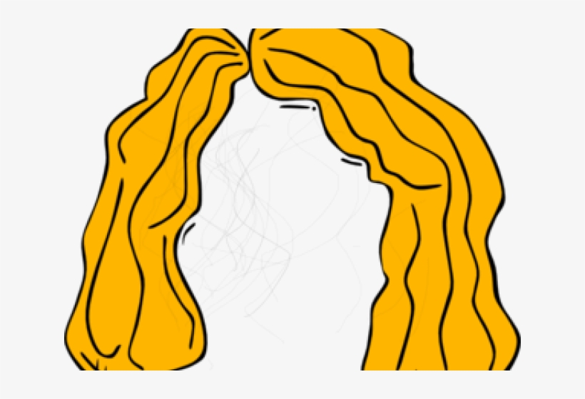 Hair Clipart Vector - Wig Clip Art, transparent png download