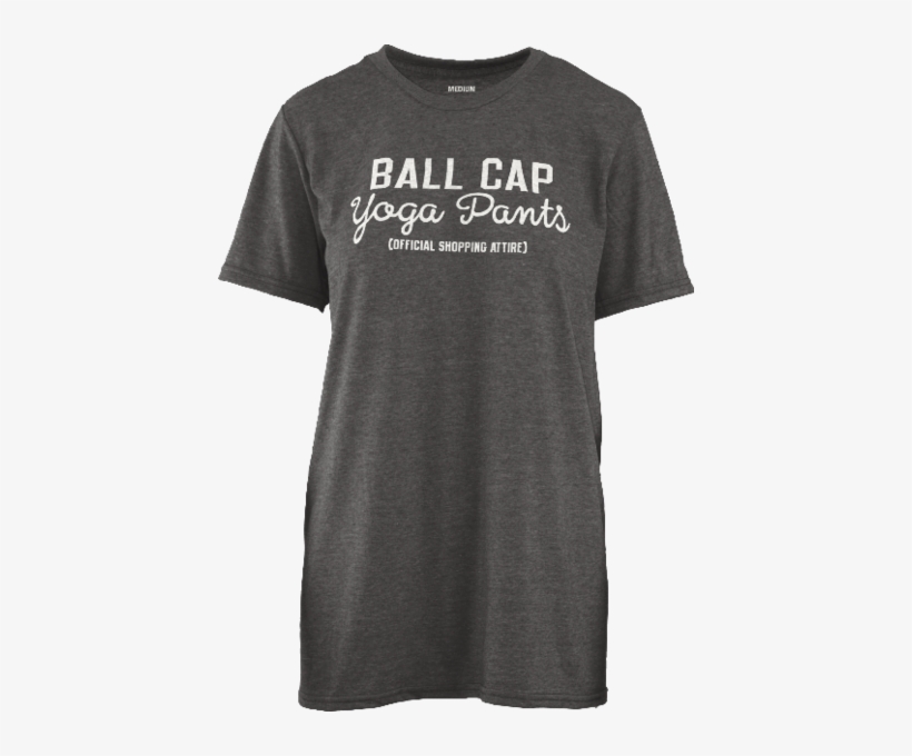 Ball Cap And Yoga Pants - Royce Brand Ball Cap & Yoga Pants Melange T-shirt-xxl,, transparent png download