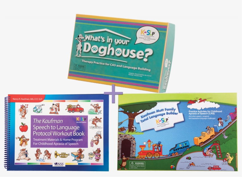 Kaufman What's In Your Doghouse & Mutt Family Total - Kaufman Speech Praxis Workout Book, transparent png download
