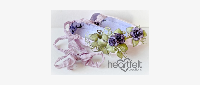 Classic Rose Ballet Slippers - Heartfelt Creations Cut & Emboss Dies - Butterfly, transparent png download