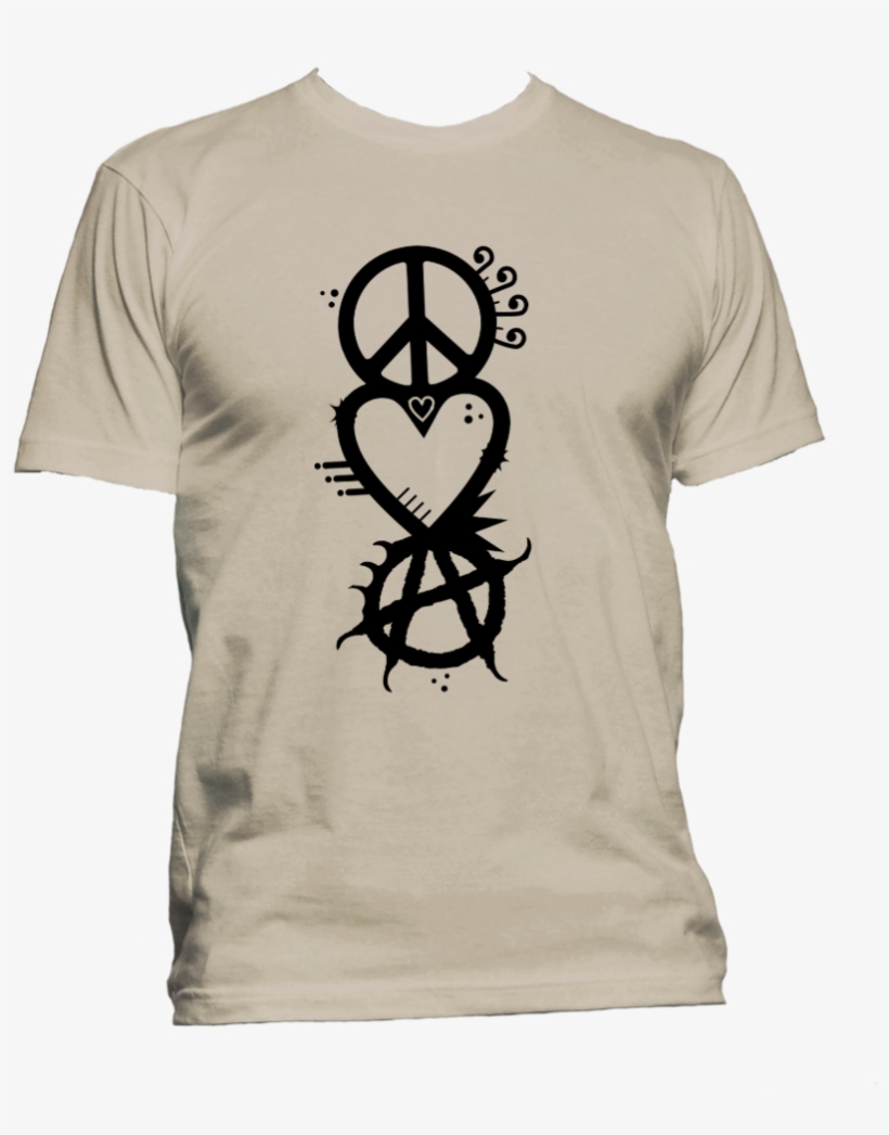 Peace Love Anarchy, transparent png download