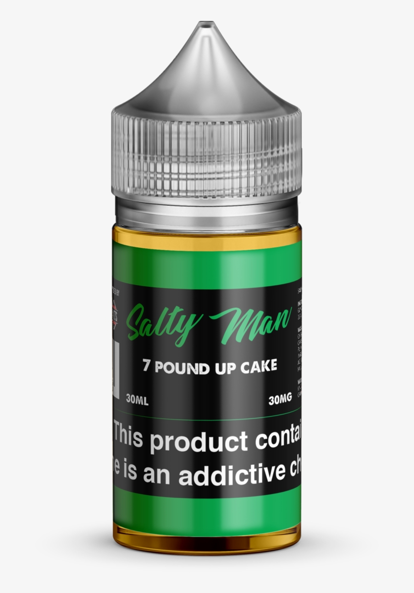 Salty Man Vapor Juice Salty Man 7 Pound Up Cake - Salty Man Kool Peach, transparent png download