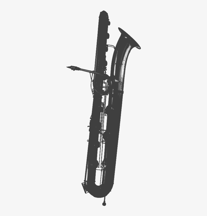 Contrabass Saxophone, transparent png download