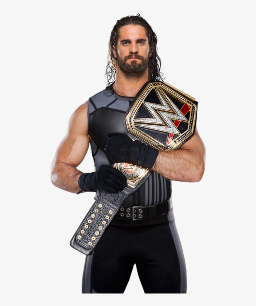 Seth Rollins - Seth Rollins Wwe World Heavyweight Champion Belt, transparent png download