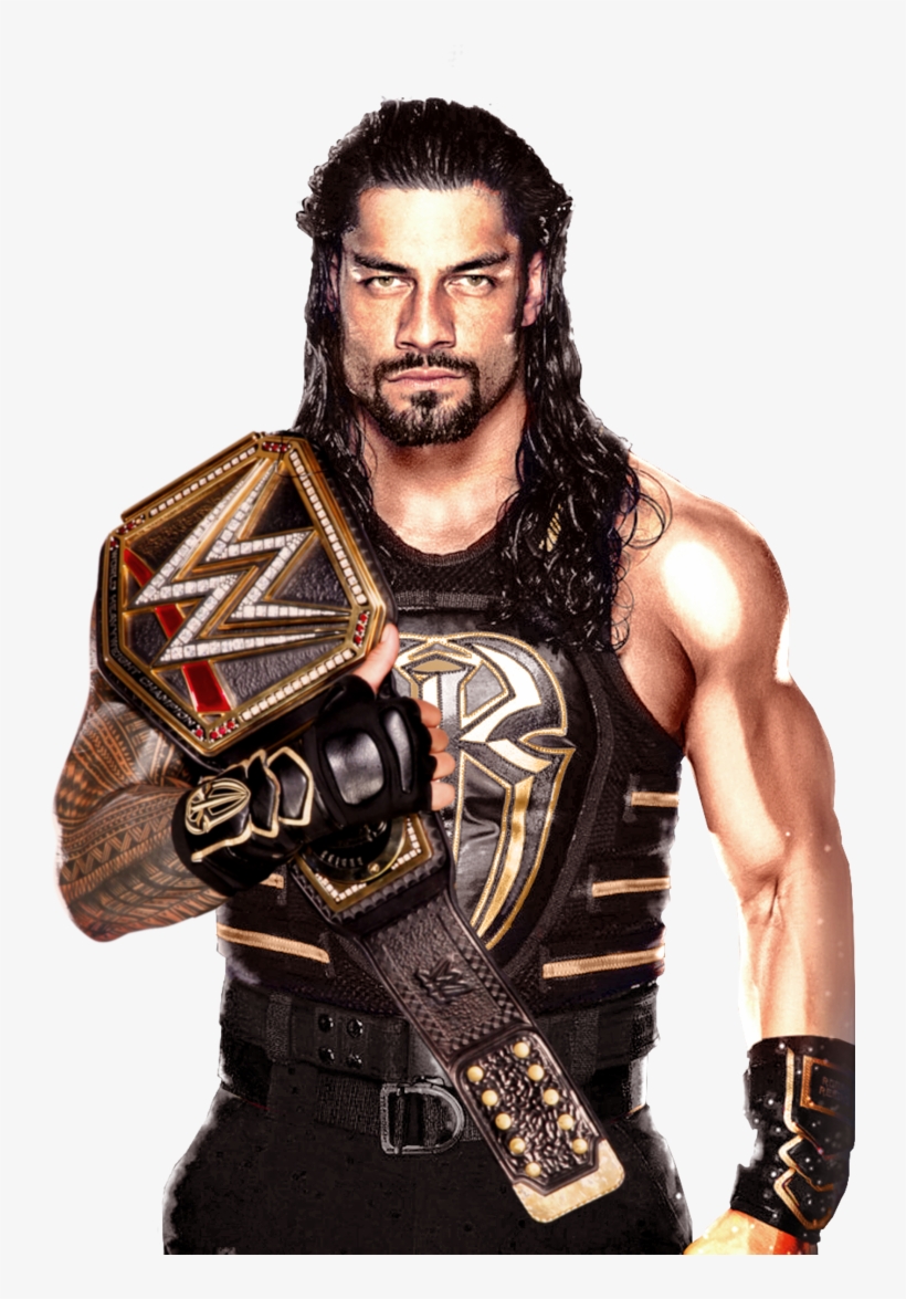 Roman Reigns Wwe Champion 2016 By Https - Roman Reigns Autograph Wwe 11x14 Picture Signed, transparent png download