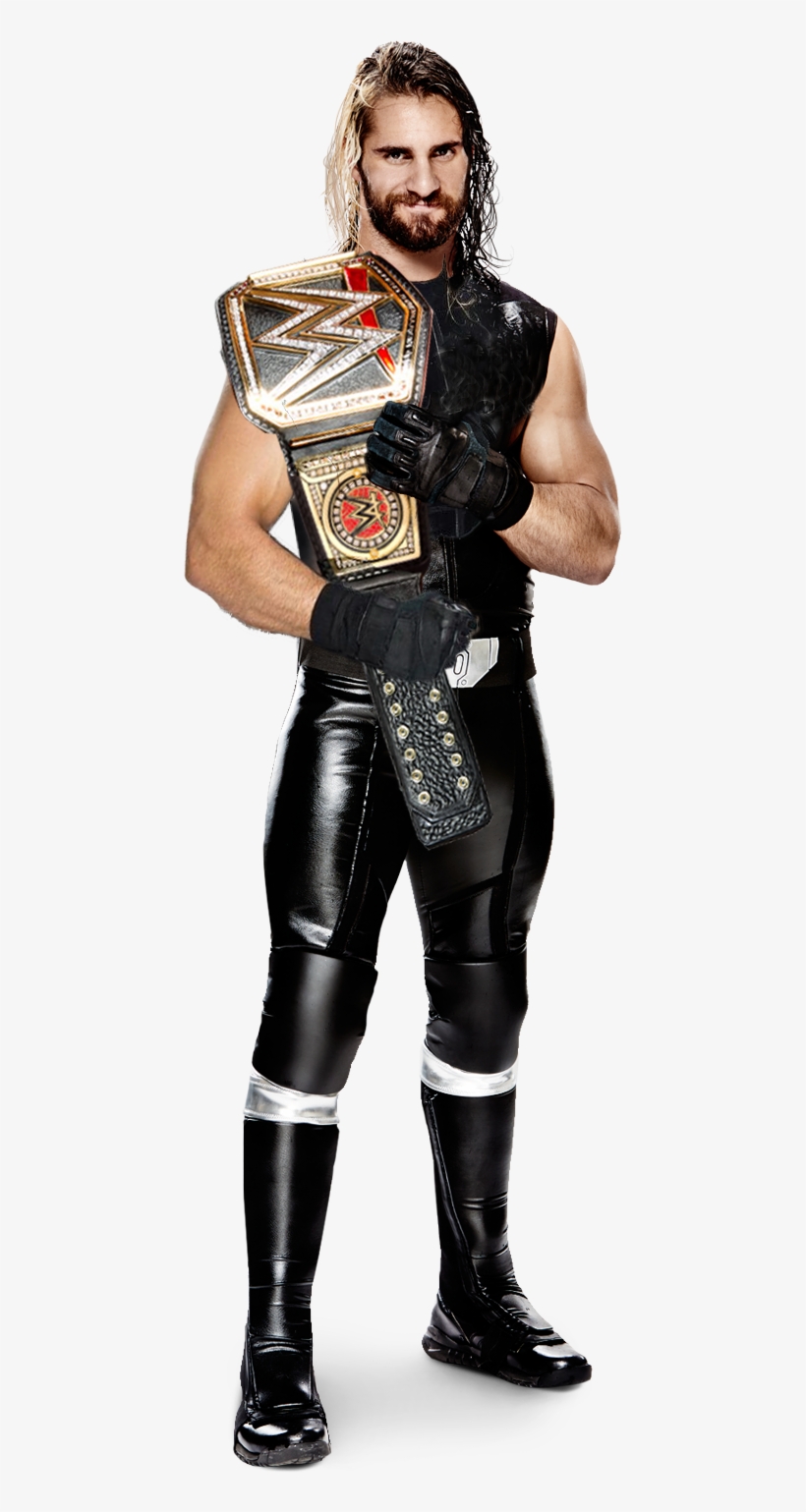 Seth Rollins Wwe World Heavyweight Champion 2014 By - Becky Lynch And Seth Rollins, transparent png download
