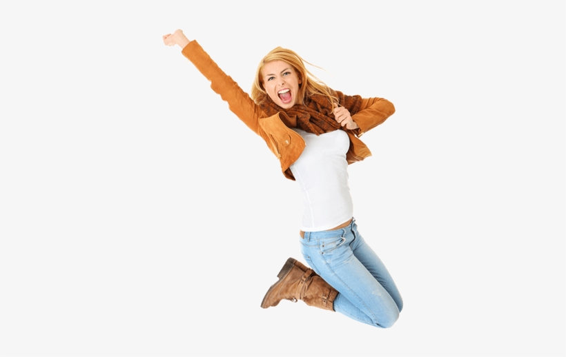 Absolute Freedom With No Imposed Styling - Happy Girl Png, transparent png download