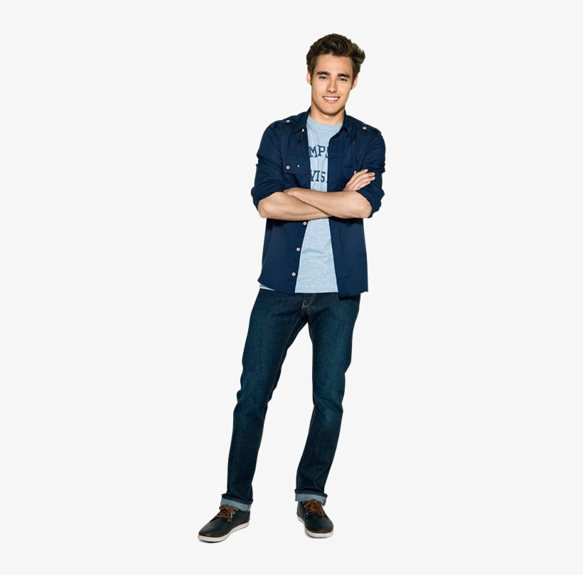 Young Man Png Image - Leon Violetta Saison 3, transparent png download