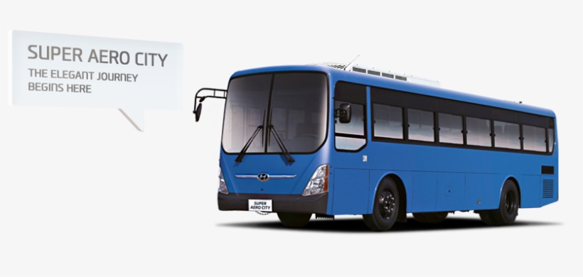Super Aero City - Hyundai Super Aero City, transparent png download