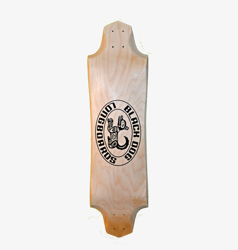 Black Dog Longboards Shallow Drop - Longboard, transparent png download