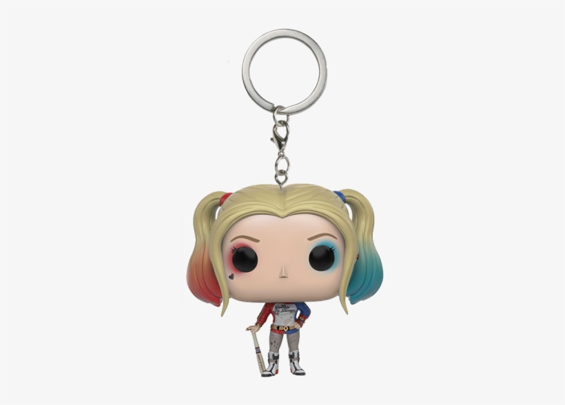 Suicide Squad - Harley Quinn - Dc: Suicide Squad: Pocket Pop! Vinyl Keychain: Harley, transparent png download