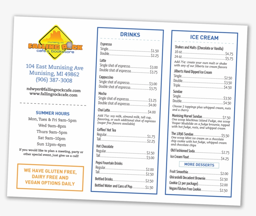 Menu-web - Brochure, transparent png download