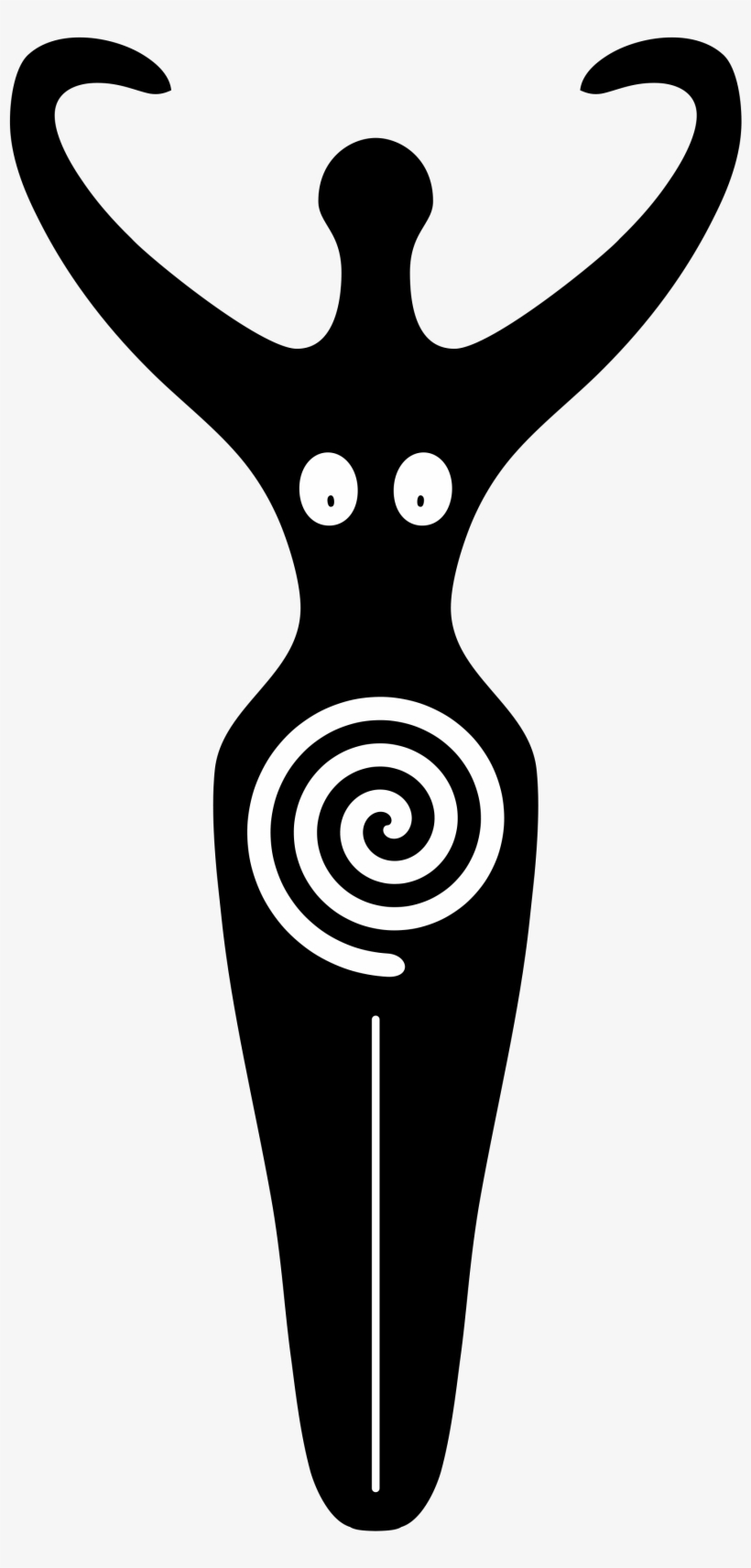 Open - Goddess Symbol, transparent png download