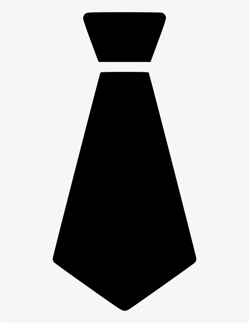 Png File - Neck Tie Silhouette Transparent PNG - 474x980 - Free