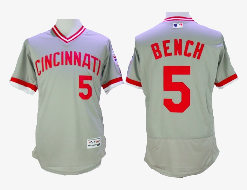 Cincinnati Reds Jersey - Cincinnati Reds Jersey - Johnny Bench Big Red Machine, transparent png download