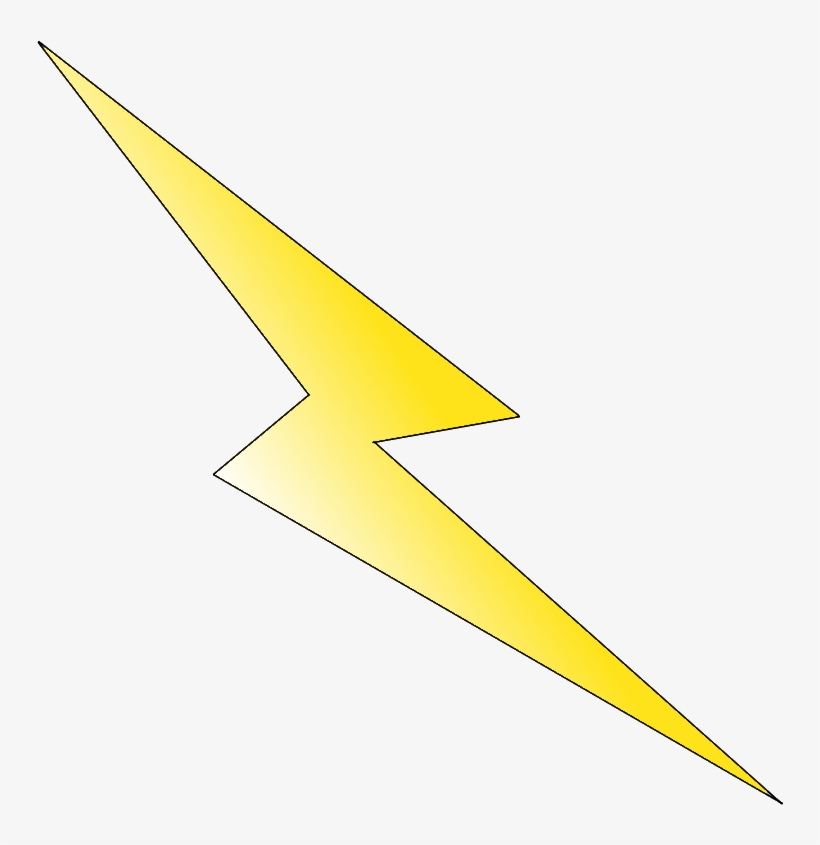 Lightening Bolt Triangle Transparent PNG 800x800 Free Download on
