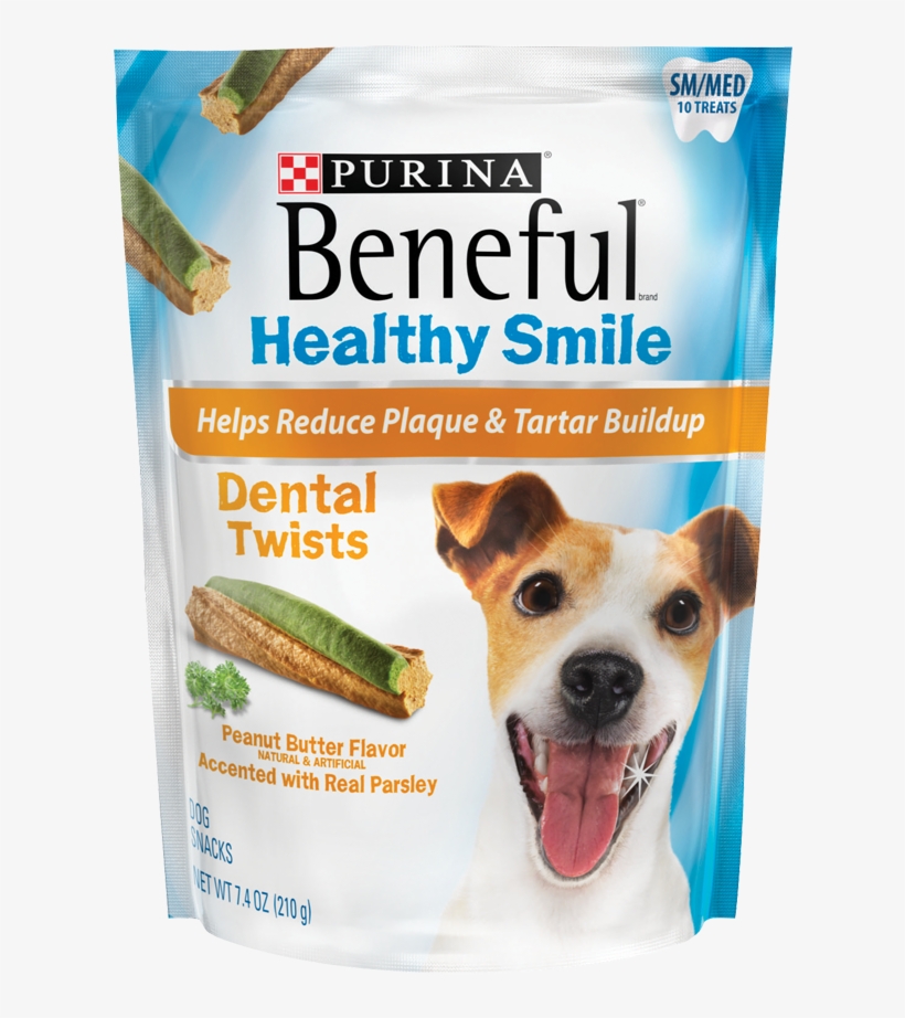 Beneful Small Dog Dental Twist Treats - Beneful Healthy Smile Dental Twists, transparent png download
