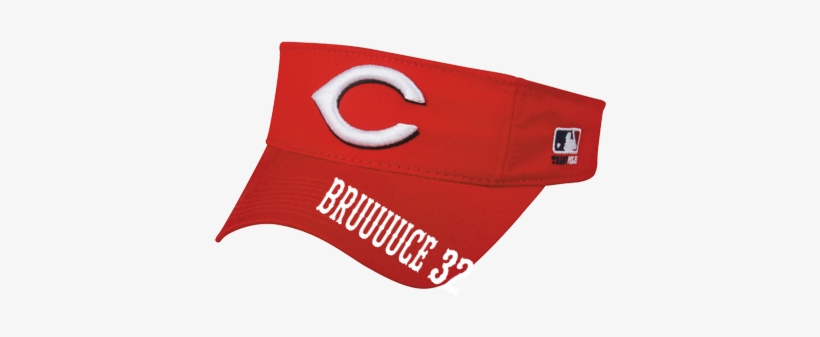 Official Mlb Visor For Little League Softball - Cincinnati Reds, transparent png download