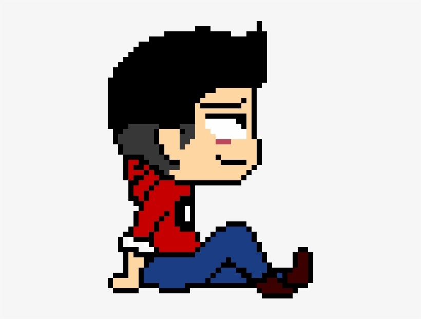 Cool Deadpool Fan - Pixel Art, transparent png download