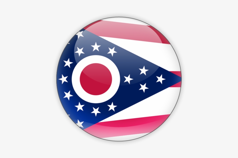 Illustration Of Flag Of<br /> Ohio - Ohio State Flag Png, transparent png download