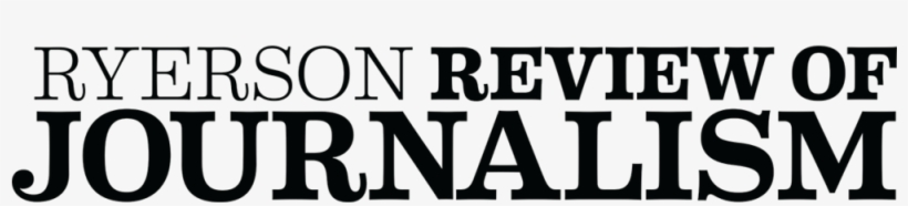 Rrj Black Logo2 - Ryerson Review Of Journalism, transparent png download