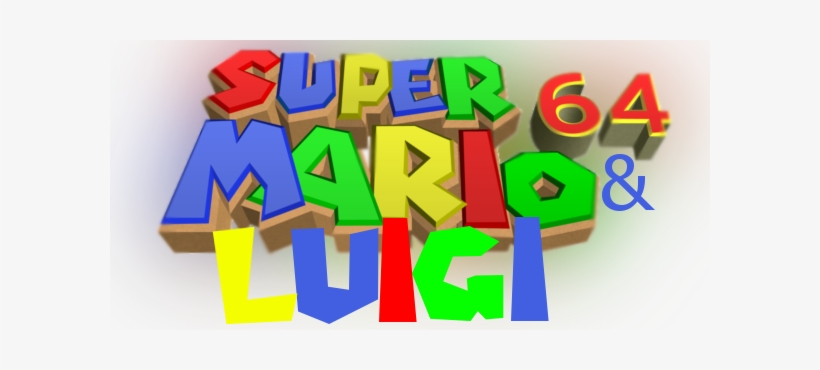 Super Mario 64 & Luigi, transparent png download