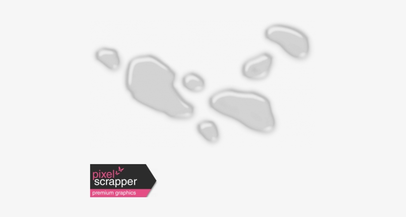 Tropics Water Drops - Footprint, transparent png download