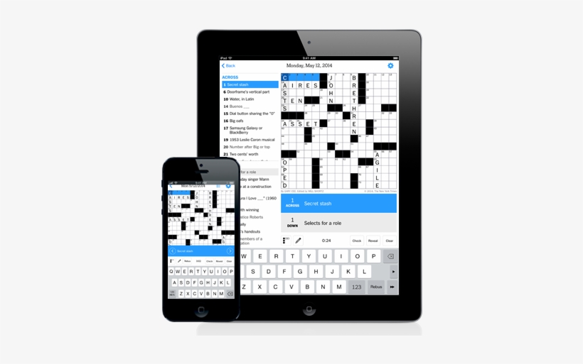 Nytimes Crossword App, transparent png download