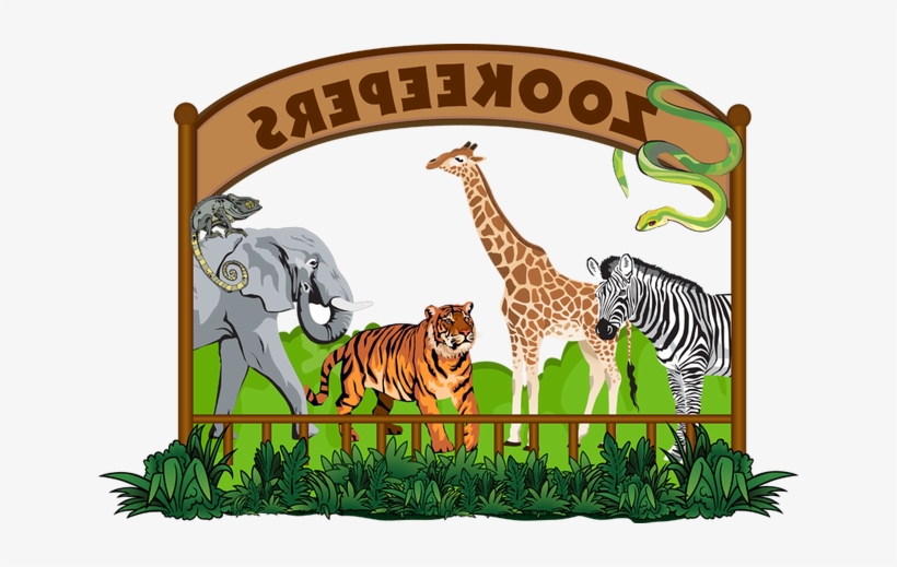 Zoo Clipart 2 Image - Giraffe, transparent png download